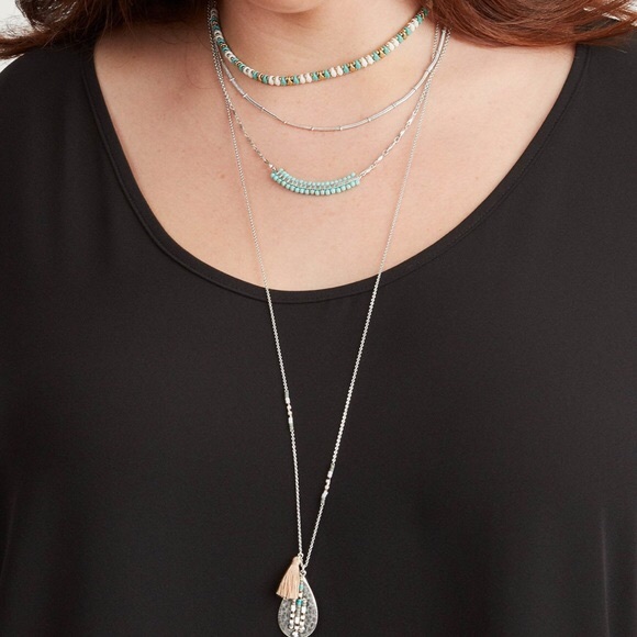 Stella & Dot Frieze Layering Necklace - Picture 2 of 2